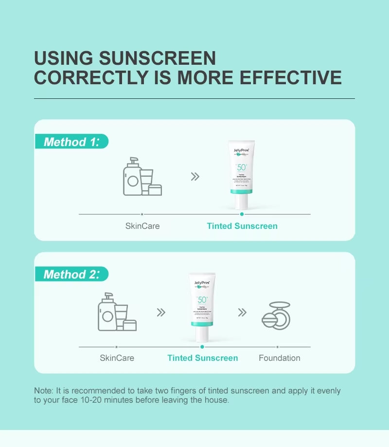 Jelly Prim SPF 50+ Tinted Sunscreen