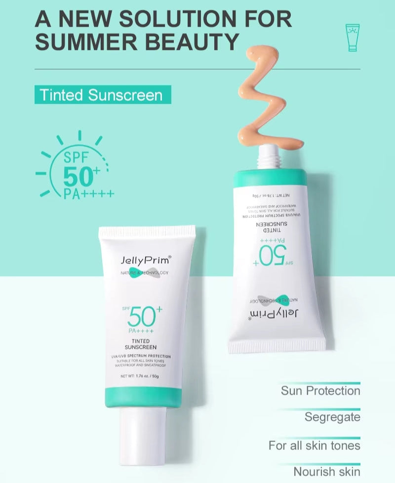 Jelly Prim SPF 50+ Tinted Sunscreen