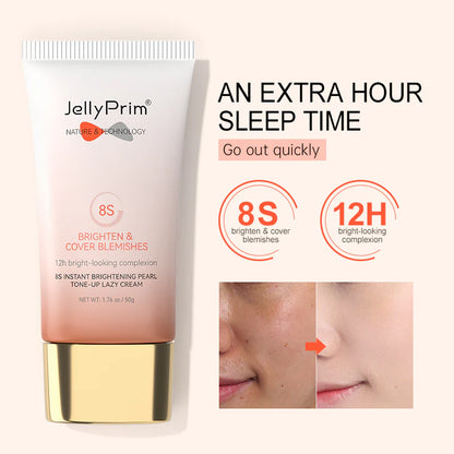 Jelly Prim 8S Instant Brightening Pearl Tone-Up Lazy Cream