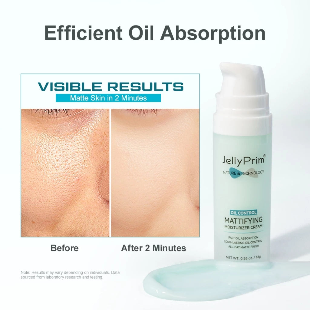 Jelly Prim Oil Control Mattifying Moisturizer Cream