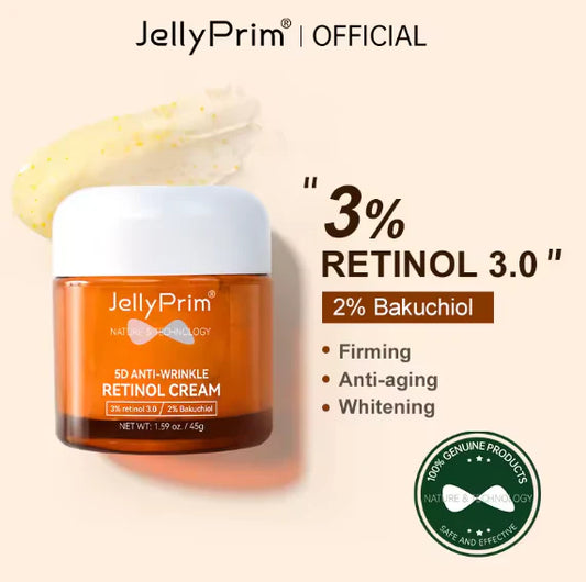 Jelly Prim 5D Anti-Wrinkle Retinol Face Whitening Cream